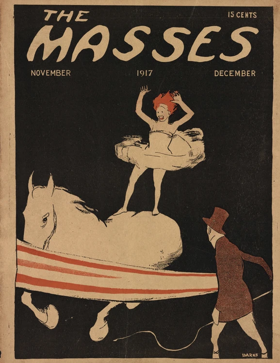 1888-Cornelia Barns - The Masses novembre - december 1917